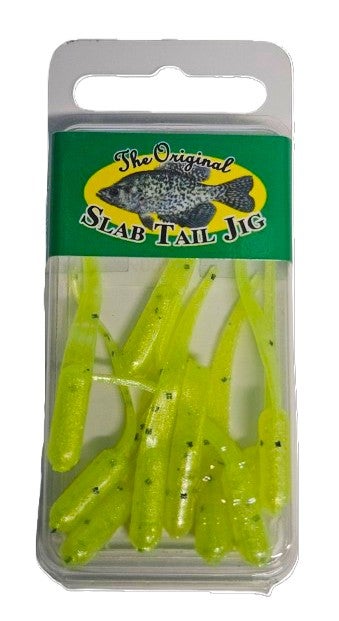 fish stalker accessories 2" Curly Tail Jigs 1.75 IN super Slab tail and 2 inch BIG Slabber 10,000 Fish Death Stalker |