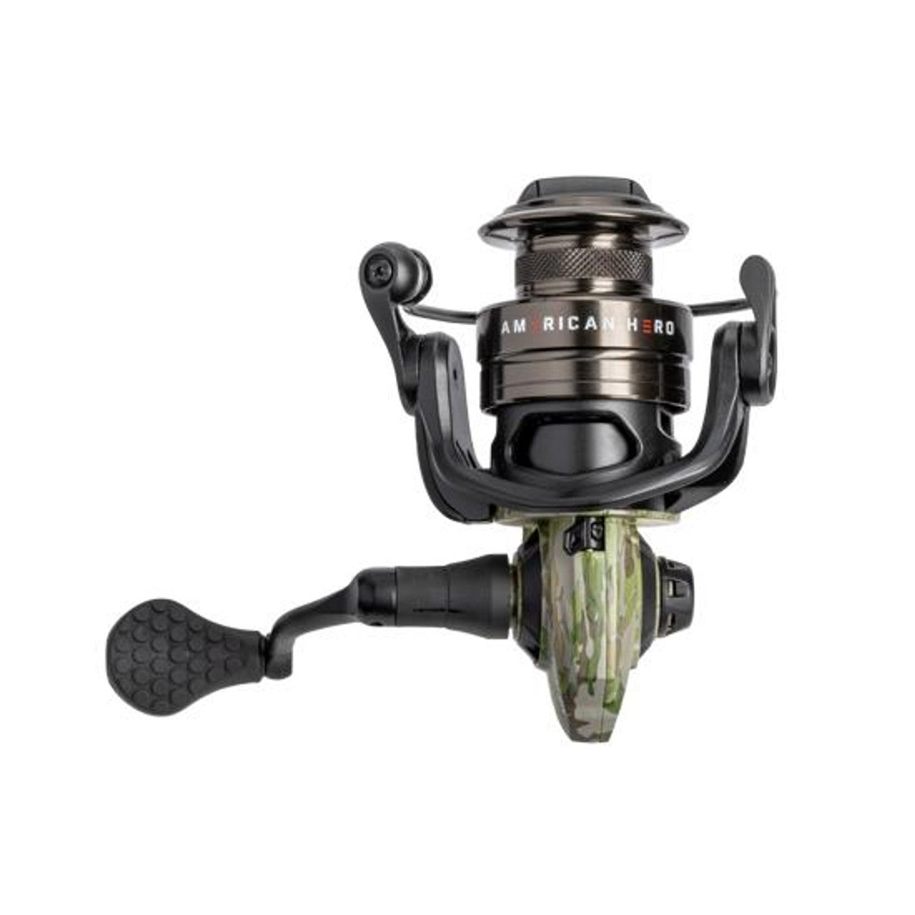 camo fishing reel Abel x Ball and Buck Original Fly and the Lews exclusive skeletal reel seat ties the entire ensemble together Lew's American Hero Camo Baitcast