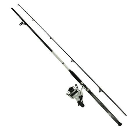 daiwa d-wave saltwater spinning combo 8ft DWB40-B/F802M 8' J & J Sports Inc.-Bait & Tackle-Fishing Long Island Wave Fiberglass Spinning Combos are perfect for saltwater as well as heavy freshwater applications such as fishing for stripers Daiwa D-Wave Saltwater Spinning Combo
