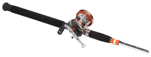 catfish baitcasting combo Pro 600CTS Round Baitcaster Rod & Reel Heavy Casting Rod Quantum Bill Dance Catfish 10'