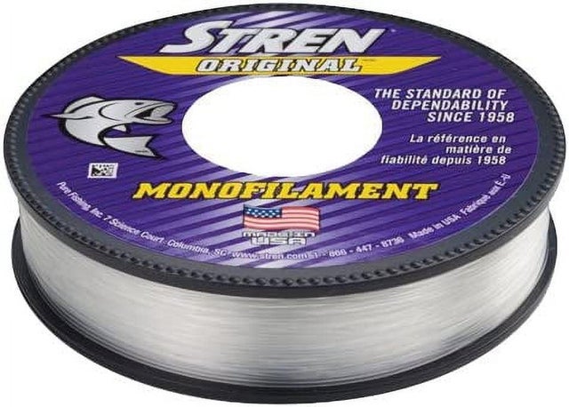 18lb mono fishing line Daiwa Sensor Mono Fishing Line - Bulk Spools - Brown or Clear main image 1